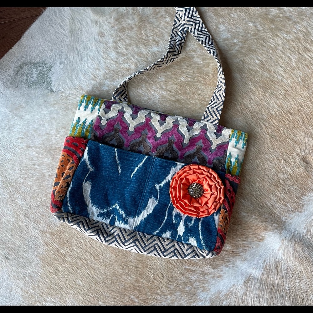 Lola Blue Cross Body/Diaper Bag